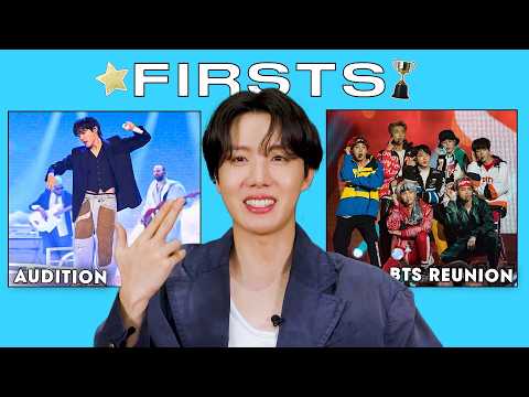 BTS' J-Hope Remembers His Firsts | Teen Vogue