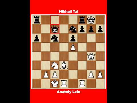 Anatoly lein vs Mikhail Tal √ Tournamentn Vilnius Lithuania, 1955.