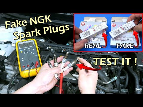 Fake NGK Iridium Spark Plugs | How To Test!!