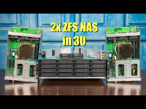 QNAP Put TWO ZFS NAS Units in 3U