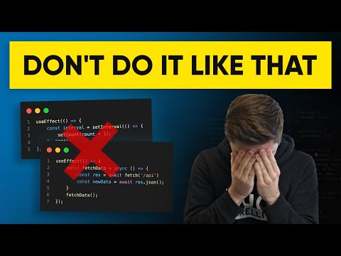 useEffect React Hook Tutorial (2024) - What YOU need to know