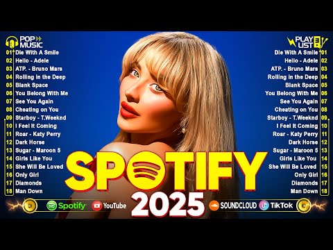 Dua Lipa, Bruno Mars, Adele, Ed Sheeran, Maroon 5, Rihanna, The Weeknd 💎 Billboard Top 50 This Week