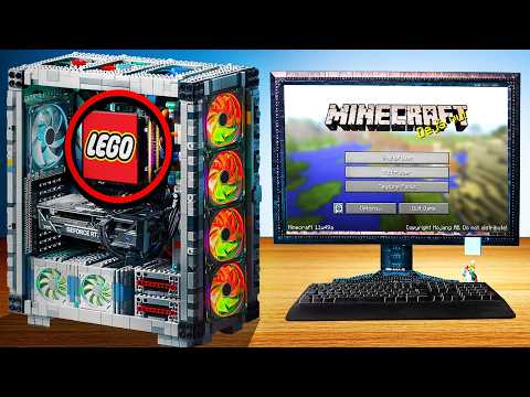 I Built A Gaming PC Entirely Out of LEGO