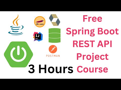 Spring Boot REST API Project Course | Build 2 Spring Boot REAL-TIME REST API Projects in 3 Hours