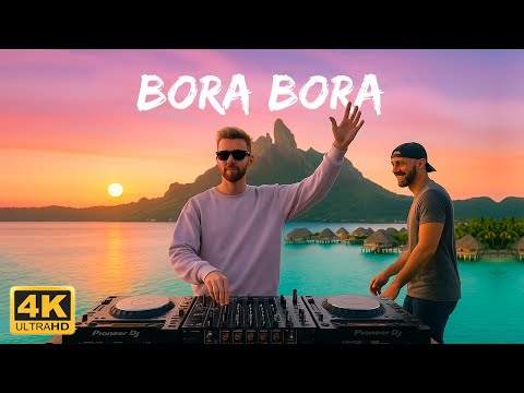 4K Bora Bora SUMMER AFRO HOUSE Mix (Adam Port, Avicii, The Weeknd, Coldplay, Diplo) - Summer Vibes