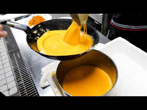 卵200個が一瞬で消える?空中に舞う卵が有名なオムライス激旨食堂に密着!