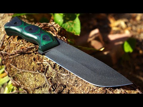 Making a Dark Camp Knife