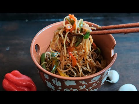 15-Minute Easy  Chow Mein 🍜 | Quick Dinner, Better Than Takeout! 🔥 （SUB）