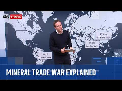Trade war explained: The rare earth metals China dominates and US needs