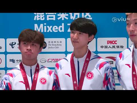 特派記者Edan 再出動✨ 男子花劍港隊團體賽告捷後訪問💙