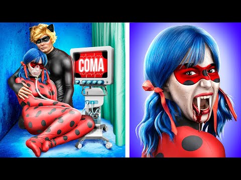 혼수상태에서 깨어나 뱀파이어가된 레이디버그| 2부