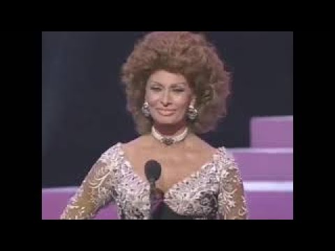 Federico Fellini's Honorary Award  1993 Oscars