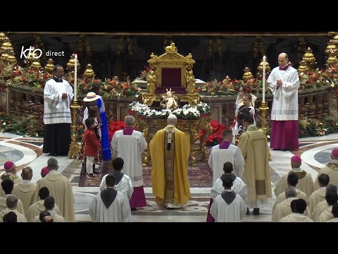 Messe de la nuit de Noël présidée par le pape Léon XIV à Rome - 24 décembre 2025