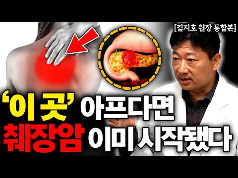 의사들도 무서워 하는 췌장암! 이 곳이 아프다면 지금 당장 병원으로 달려 가세요! (김지호 원장 통합본)