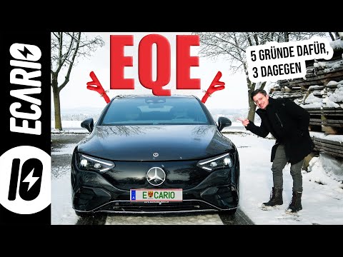 5 REASONS for the MERCEDES EQE, 3 against 👉 the electric E-Class in the test
