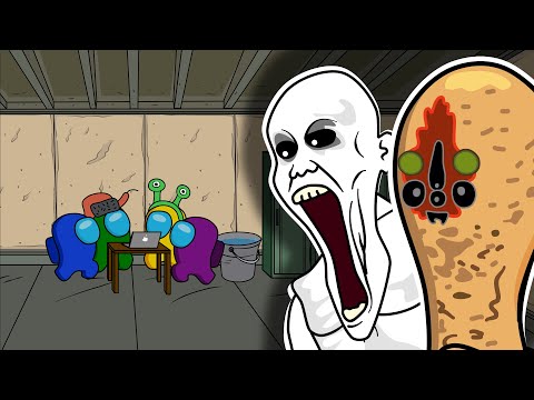 AMONG US vs. SCP-173 vs. SCP-096 || kiwis ANIMATION