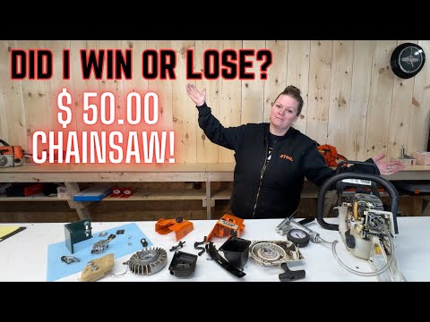 Vintage Stihl 026 Chainsaw  |  Let's Strip It Down To The Bones