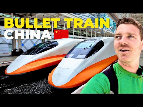 I Tried China's FASTEST Bullet Train From Wuhan to Shanghai 🇨🇳
