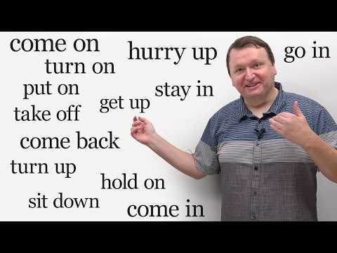 23 Easy English Phrasal Verbs for Beginners