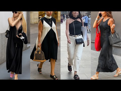 HOW TO DRESS ELEGANT LIKE ITALIANS | SUMMER MILAN STREET FASHION 2025 | JULY TIMELESS OUTFITS TRENDS