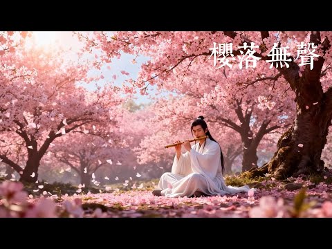 櫻落無聲 · 竹笛行雲｜釋放壓力的純音樂 #instrumental #relaxing #focus #focusmusic #music
