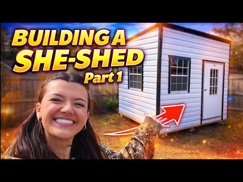 BUILDING A SHE-SHED PART 1: The Delivery