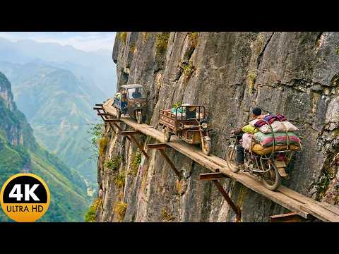 Impossible Places | World’s Most Dangerous Roads That Challenge Every Driver | 4K Documentary