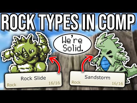 Rock Types in Competitive Pokemon.