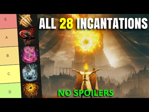 ALL 28 DLC Incantations Ranked! (NO SPOILERS) Elden Ring: Shadow of the Erdtree