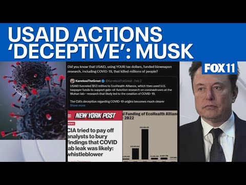 Elon Musk blasts USAID on social media