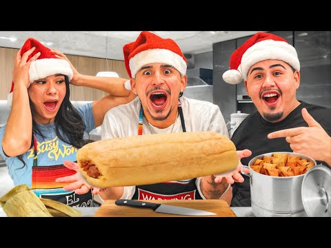 COOKING W/ BLESIV & FRASH *WORLDS BIGGEST TAMALE*