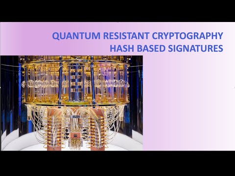 quantum resistant security: hash based signatures (LMS) for software signing