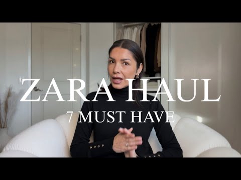 ZARA HAUL - 7 Zara items can't stop wearing | The Allure Edition
