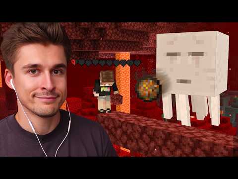 Minecraft Hardcore but if I Die the Video Ends