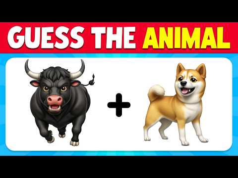Guess The Animal By Emoji | Animal Emoji Quiz