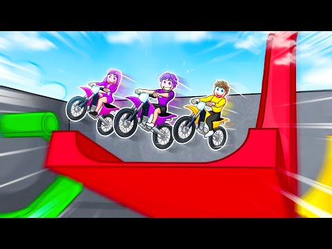 I Found a SECRET GIANT JUMP in Realistic BIKE SIMULATOR!