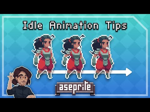 Pixel Art Class - Simple Character Idle Animation
