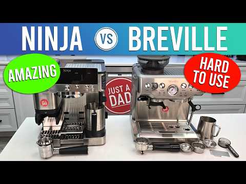 Ninja Luxe Cafe ES601 vs Breville Barista Express BES870XL Espresso Machine COMPARISON Who Wins?