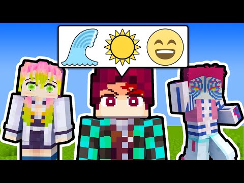 We Choose our DEMON SLAYER Character from EMOJIS, then battle!