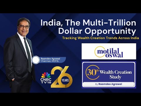 MOSL Wealth Creation Study 2025 | India Will Have A $10 Tn Market In 4-5 Years: Raamdeo Agrawal