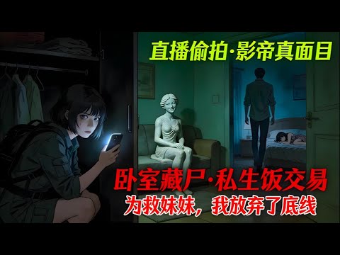 為了給妹妹籌錢換腎，我偷拍明星私生活賣給私生飯。直到我潛入影帝宋時的家，才發現他的秘密比我想象的更恐怖|恐怖動漫|懸疑動漫|虐心動漫