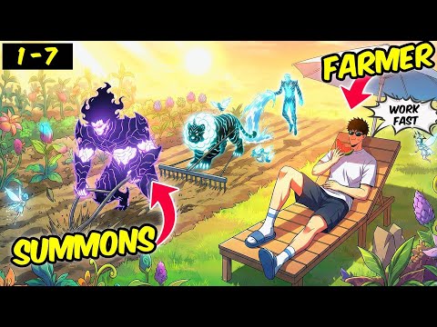 (1-7) TRASH N-Rank Farmer Awakened NECROMANCER System & DOMINATES Magic Academy! - Manhwa Recap