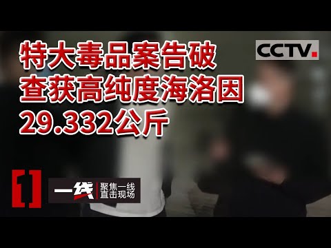 《一线》荒唐至极 为了3万元"高额报酬"男子成了特大贩毒团伙的棋子 跨境运输29公斤高纯度海洛因 20230331 | CCTV社会与法
