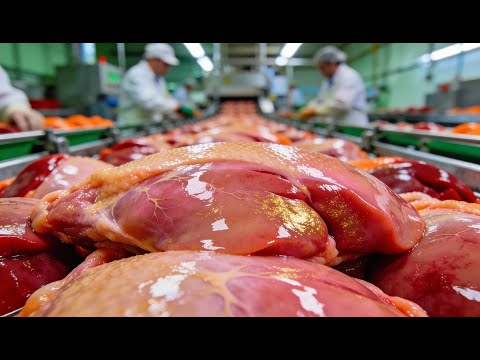 Inside the Foie Gras Facility – How Traditional Methods Create Luxurious Dishes | Full Process