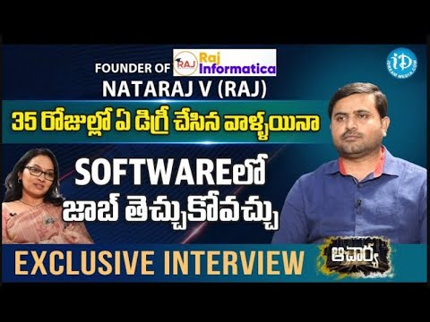 How to get Software job within 35 days-Exclusive Interview with Anjali Idreams media-Raj Informatica