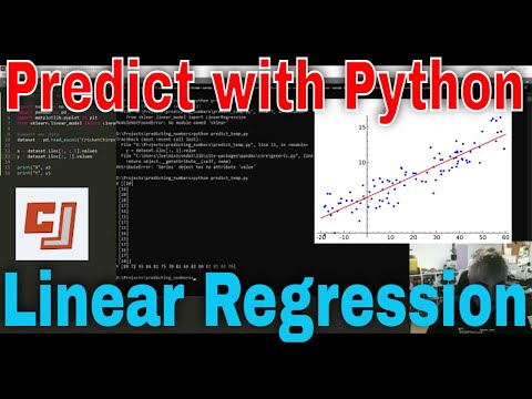 Predicting Numbers with Linear Regression using Python & Sklearn - Tutorial
