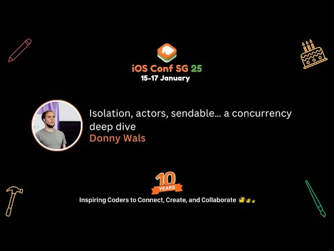 Isolation, actors, sendable… a concurrency deep dive