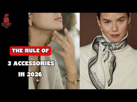 The 3-Accessory Rule That Instantly Makes You Look Elegant 2026