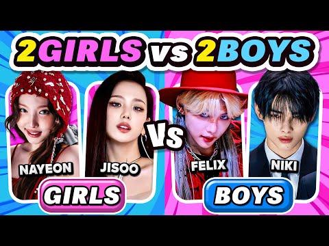 Save One Drop One: Girl Group VS Boy Group ⚡ K-Pop Edition | Kpop Quiz 2025