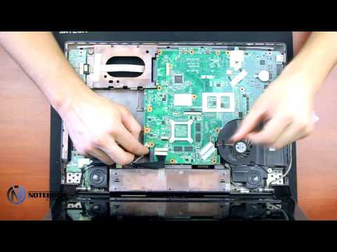 ASUS N53 - Disassembly and cleaning
